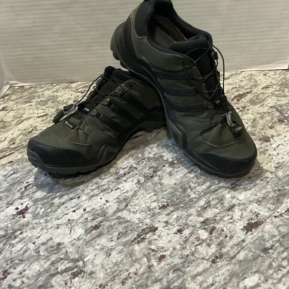 Adidas Men’s Terrex Swift GTX Dark Olive Green & Black Athletic Sneakers SIZE 10 - Picture 8 of 16